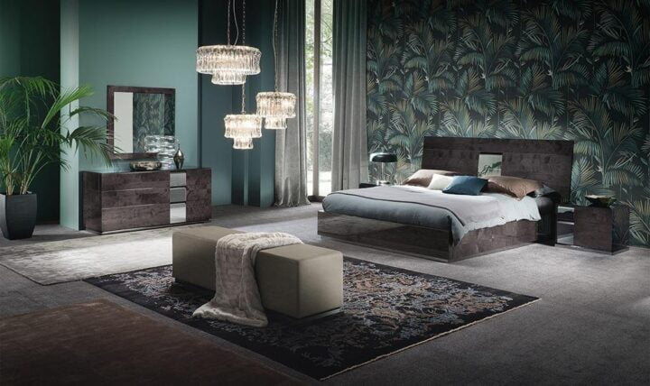 Heritage - veneer bedroom set | ALF Italia