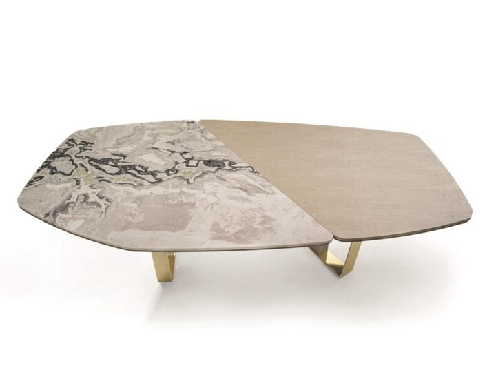 Keope - oval metal table | Longhi