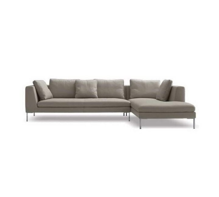 Luna - sectional velvet sofa | Alberta Salotti