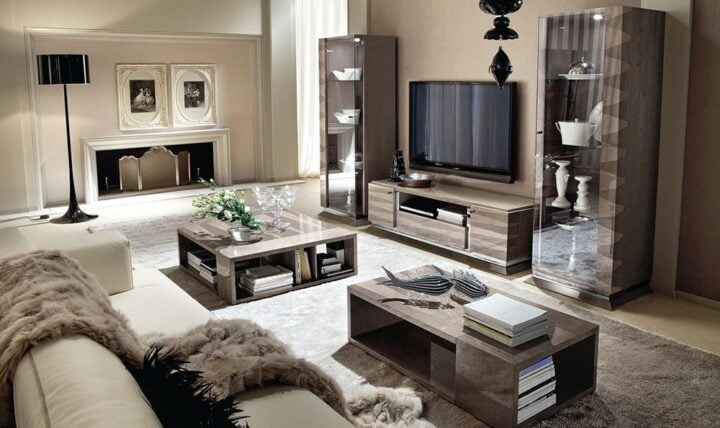 Monaco - veneer living room set | ALF Italia