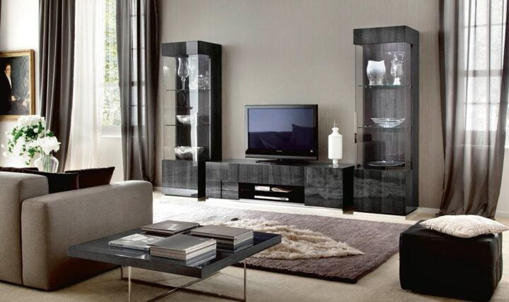 Montecarlo - veneer living room set | ALF Italia