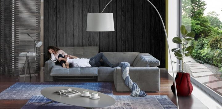 Nicolas - modular velvet sofa | Calia Italia