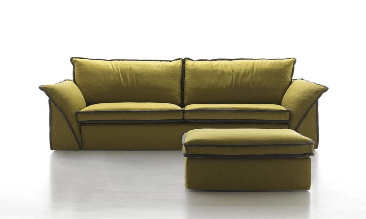 Pitagora - corner fabric sofa | Alberta Salotti