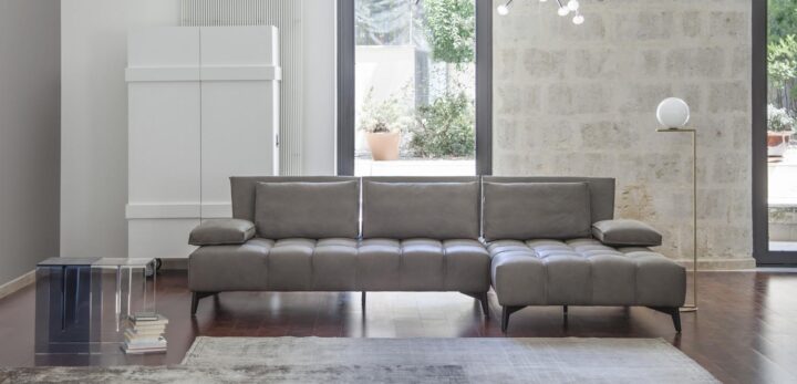 Rosemary - corner velvet sofa | Calia Italia