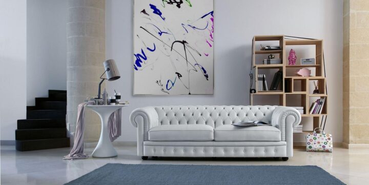 Sir William - modular leather sofa | Calia Italia