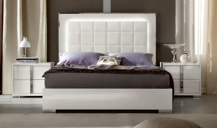 Imperia - eco-leather bedroom set | ALF Italia