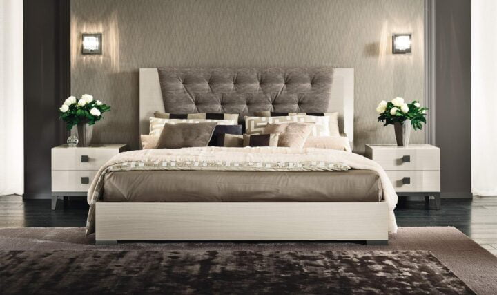 Mont Blanc - eco-leather bedroom set | ALF Italia