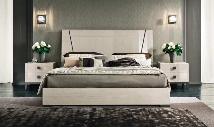 Mont Blanc - eco-leather bedroom set | ALF Italia