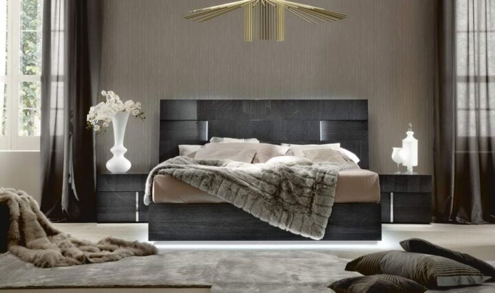 Montecarlo - eco-leather bedroom set | ALF Italia