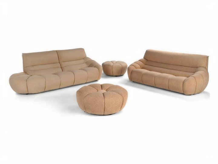 Daisysofa | Calia Italia. The 'Daisy' sofa offers a playful and comfortable design, ideal for young families and stylish urban interiors with modular options to customize for any space.