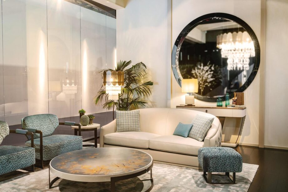 Twin Floor Lamp Bruno Zampa