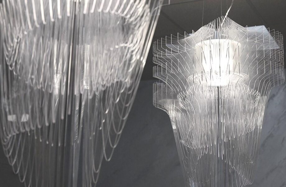 Aria Transparent Pendant Lamp Slamp