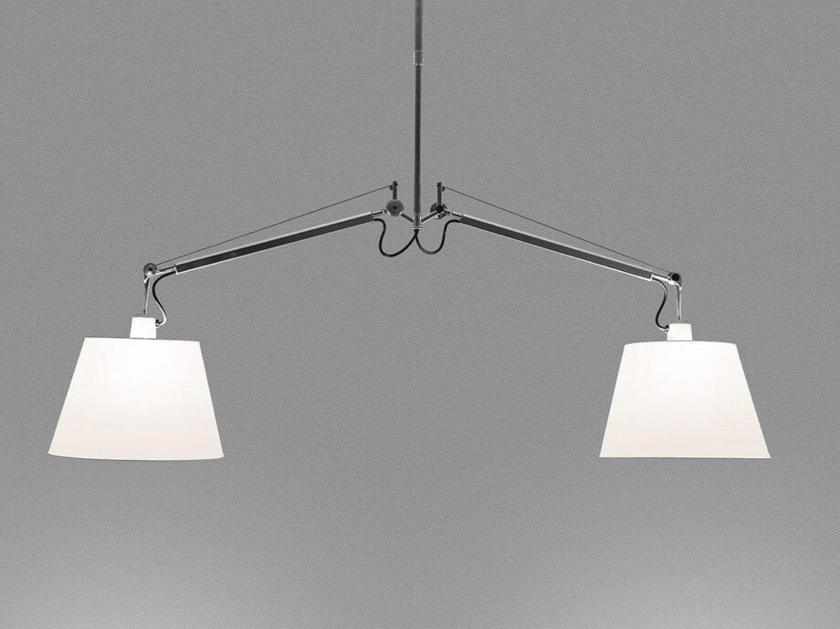Tolomeo Basculante Suspension 2 Bracci Pendant Lamp Artemide