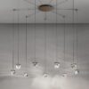 Tripla 9 Spots Pendant Lamp Fabbian
