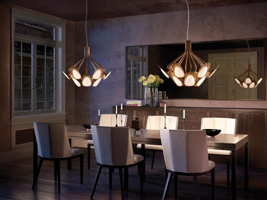 Peacock Pendant Lamp Kundalini