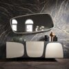 Golden Wood Mirror Ozzio Italia