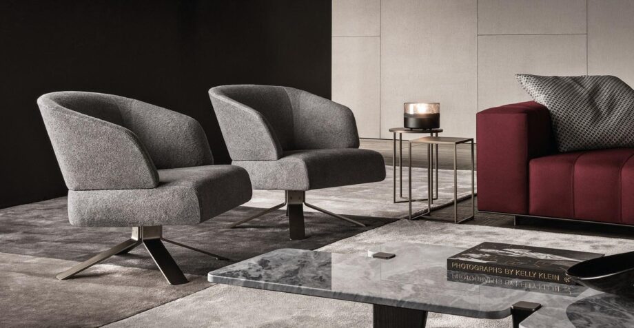 Reeves Small Easy Chair Minotti