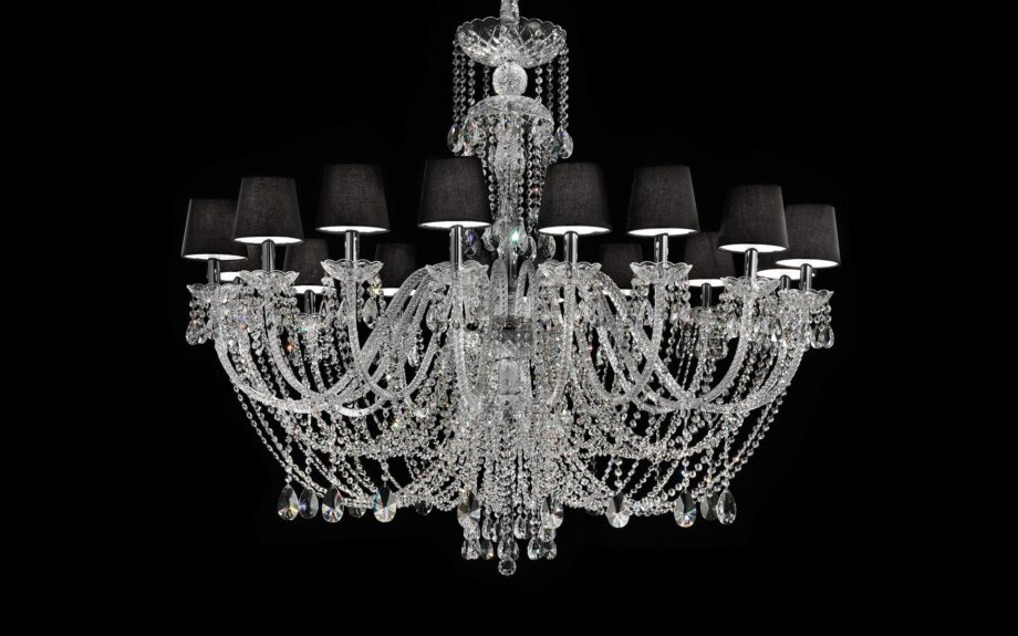 Glass Ve 875 12 /16 Pendant Lamp Masiero