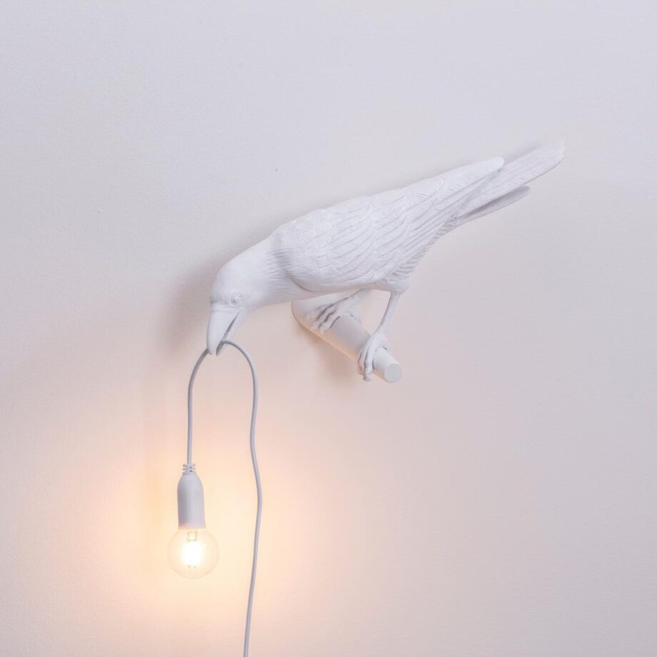 Bird Lamp Looking Left/right Wall Lamp Seletti