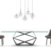 Gem Table Ozzio Italia