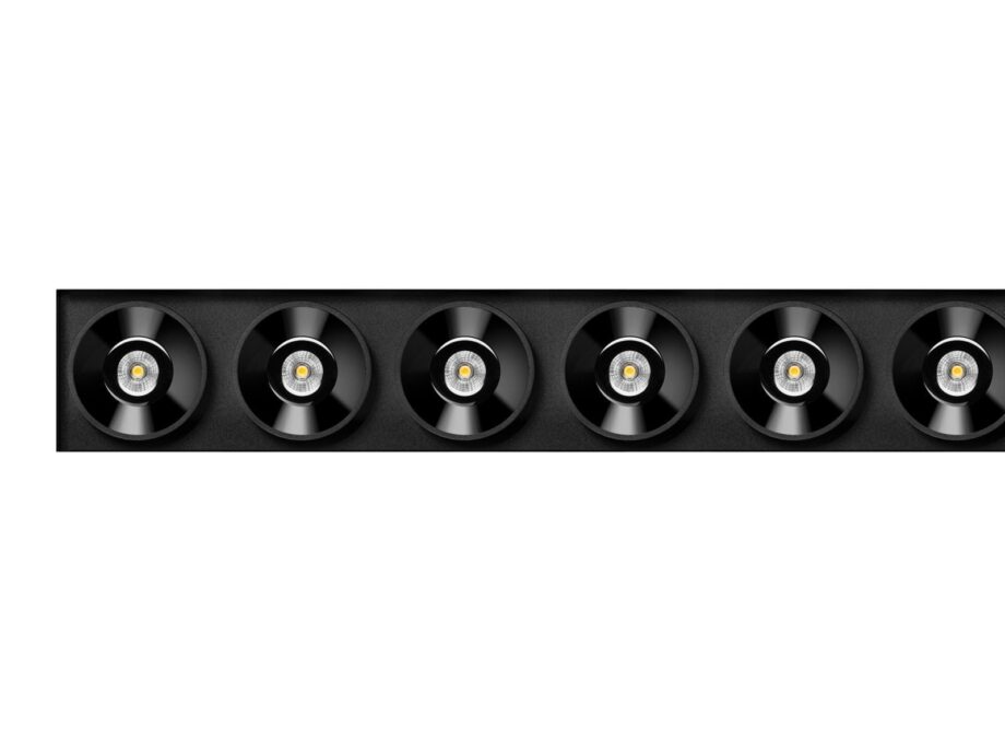 Black Foster Trimless 15 Spotlight Arkoslight