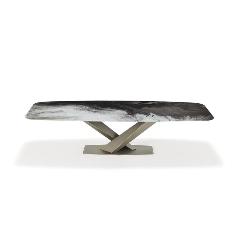 Stratos Crystalart Table Cattelan Italia