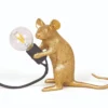 Mouse Lamp Gold – Mac