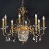 Elegantia 8+1 / 12+1 Pendant Lamp Masiero