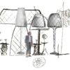 Vases Outdoor Floor Lamp Vondom