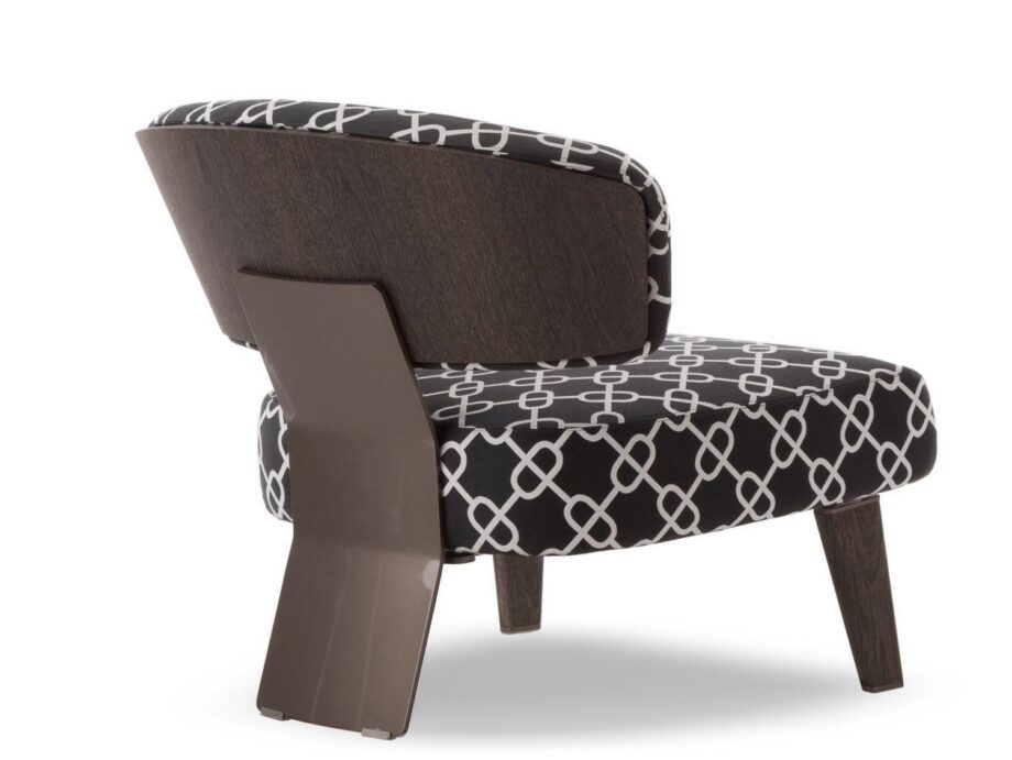 Reeves Wood Easy Chair Minotti
