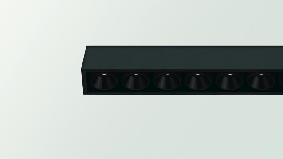 Black Foster Surface 10 Spotlight Arkoslight