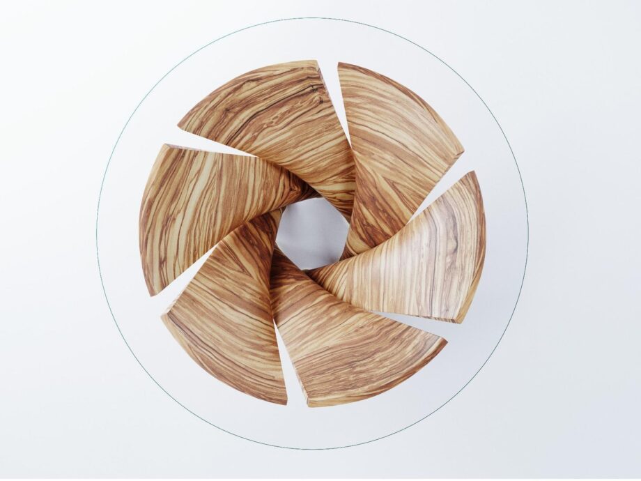 Torsion Table Natuzzi Italia