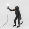 The Monkey Lamp Black Standing Outdoor Floor Lamp Seletti