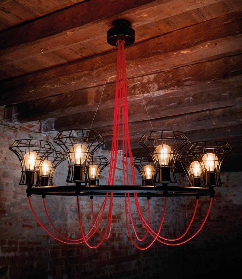 Queen Cage Pendant Lamp Zava