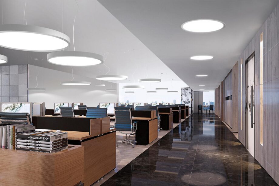 Planet Ring Ceiling Lamp Panzeri