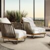 Sunray Outdoor Armchair Minotti
