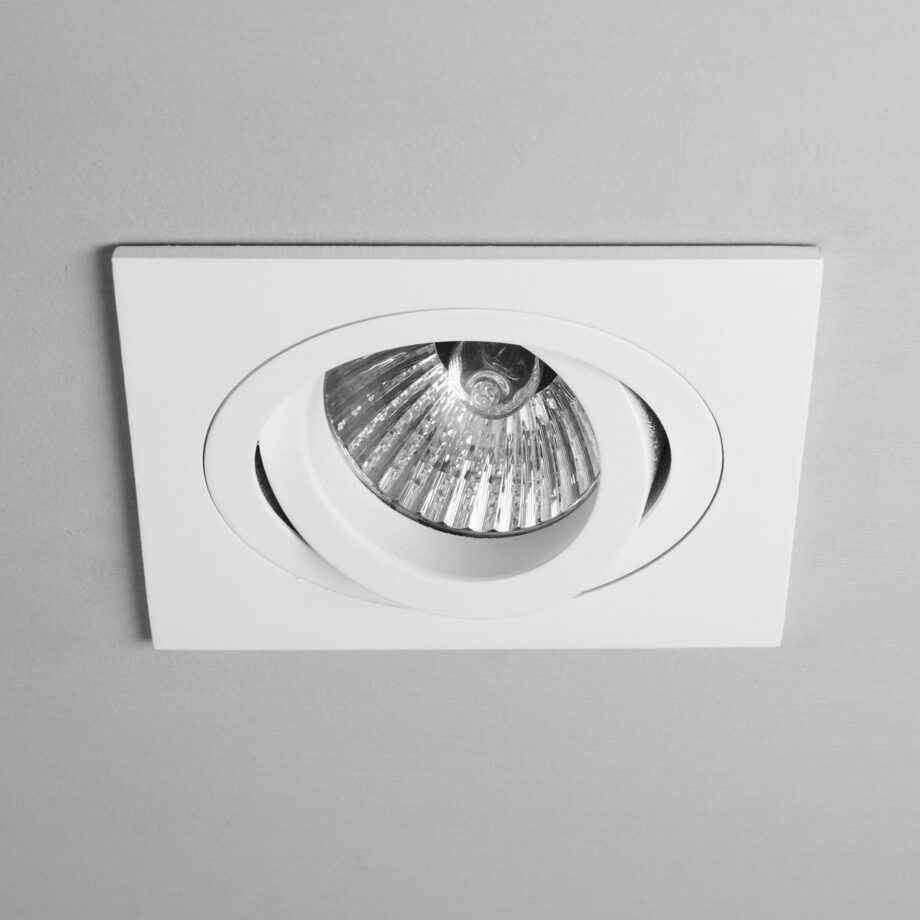 Taro Square Adjustable Fire Rated Spotlight Astro Lighting