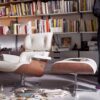 Lounge Chair White Armchair Vitra