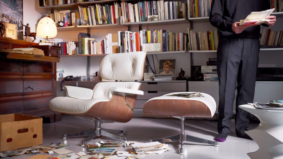 Lounge Chair White Armchair Vitra