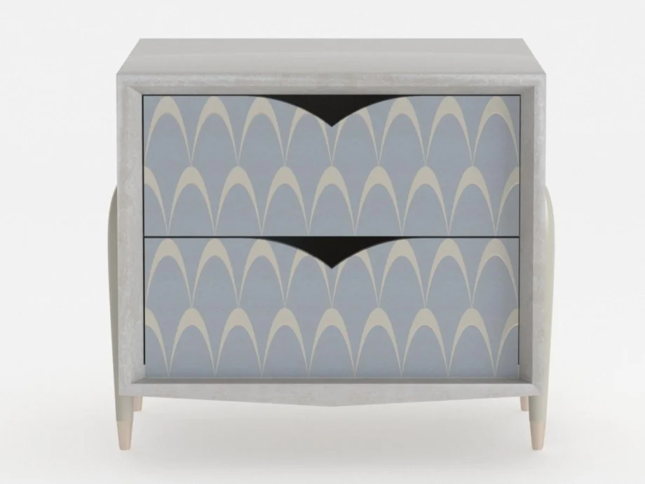 Peacock Bedside Table Mantellassi 1926