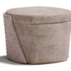 Majestic M Pouf Capital Collection