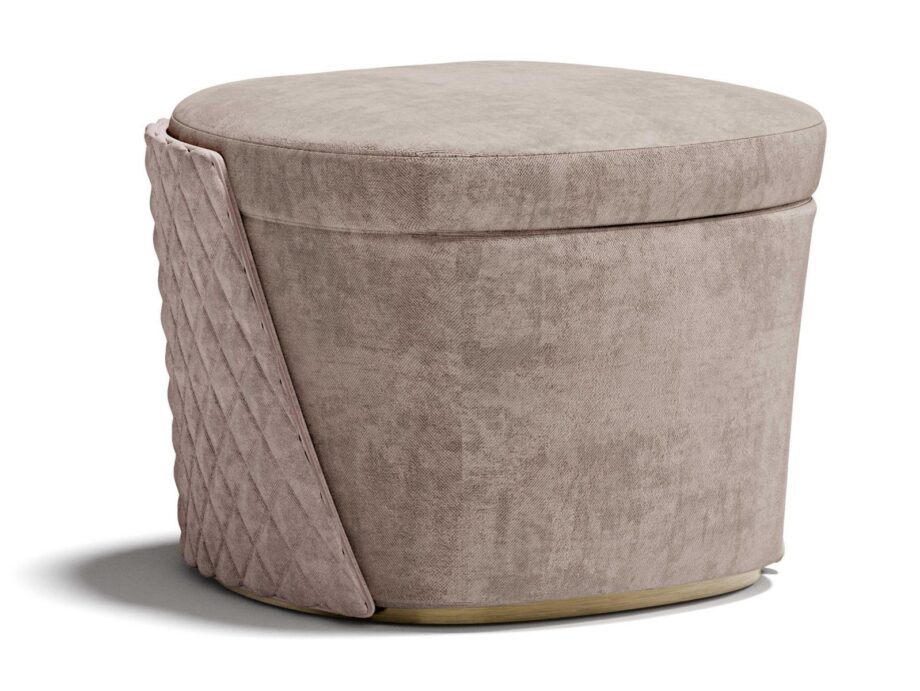 Majestic M Pouf Capital Collection
