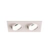 Pinhole Square Twin Adjustable Spotlight Astro Lighting