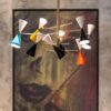 Flipper Pendant Lamp Mantellassi 1926