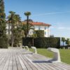 Borne Béton Grande Outdoor Floor Lamp Nemo