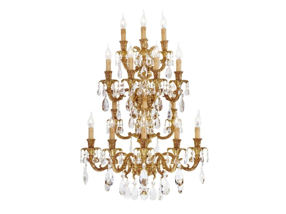 Caesar 798/a15 Sh/g Wall Lamp Possoni Illuminazione