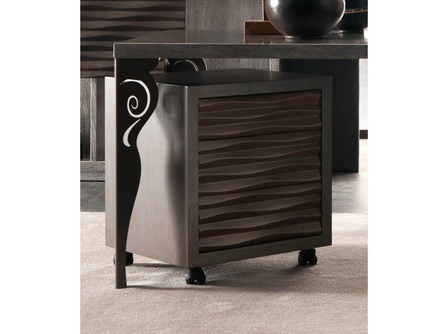 Ebon Bedside Table Corte Zari
