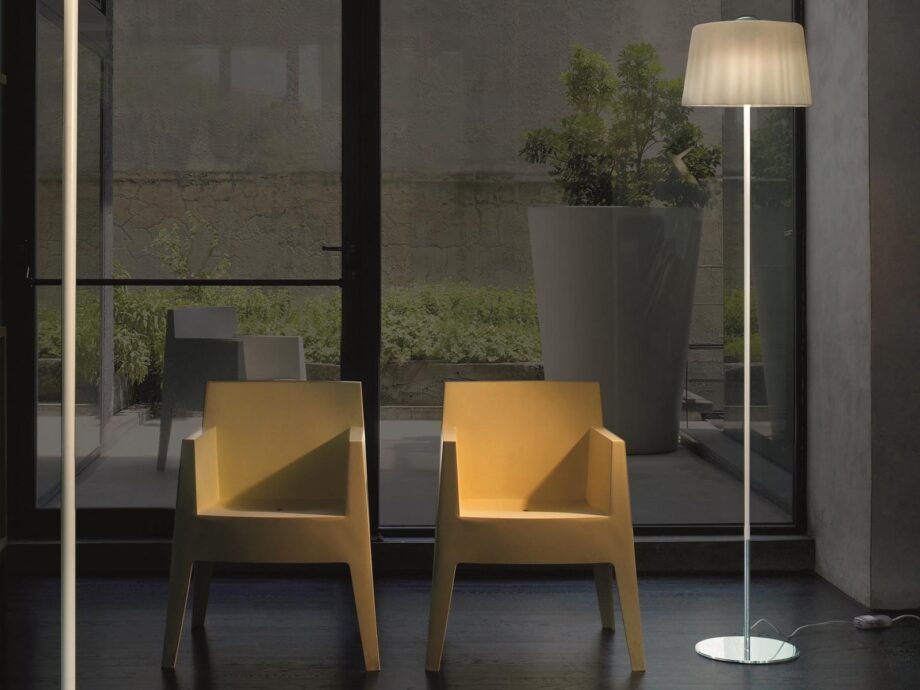 Cloth Pt Floor Lamp Vistosi