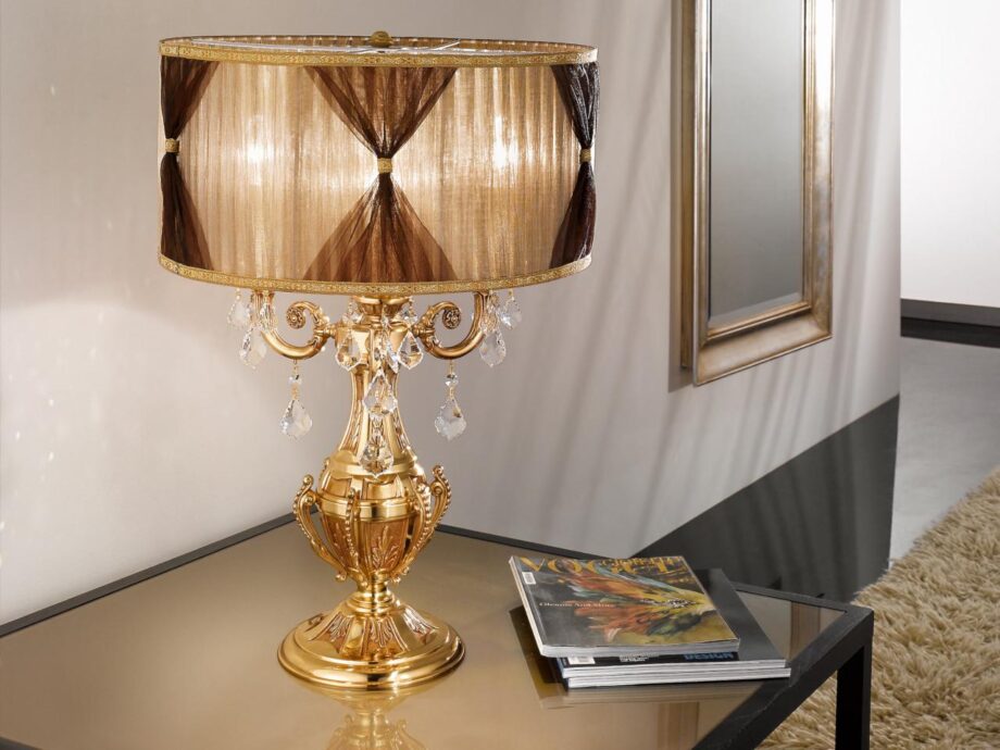 Windsor 888/l3 Sh/p Table Lamp Possoni Illuminazione