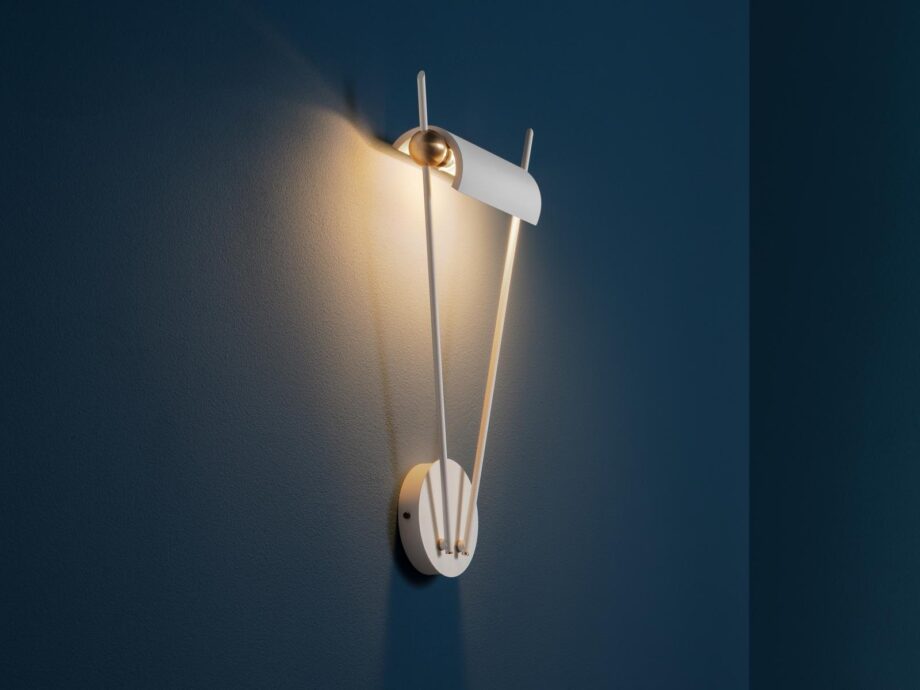 Vi. W Wall Lamp Catellani Smith